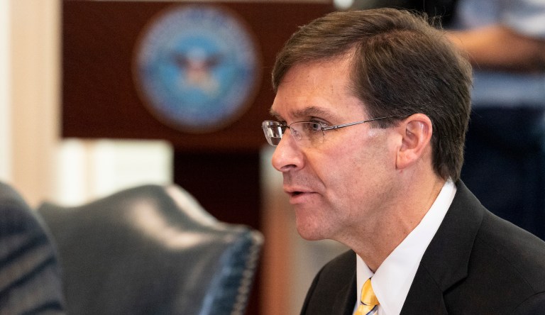 Defense Secretary Mark Esper prepared letter of resignation: Report