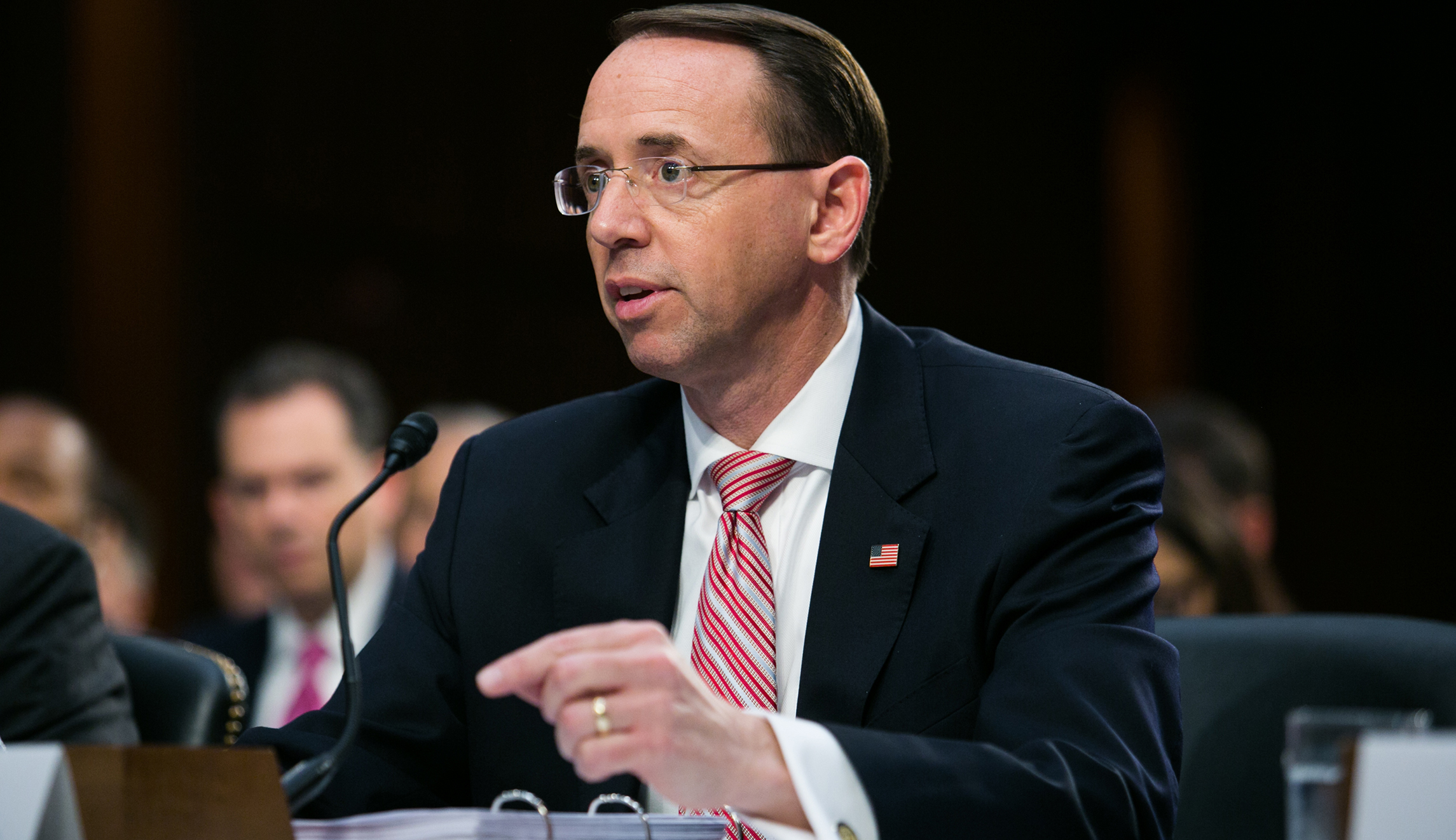Rod Rosenstein: ‘I’m not a Democrat and I’m not angry’