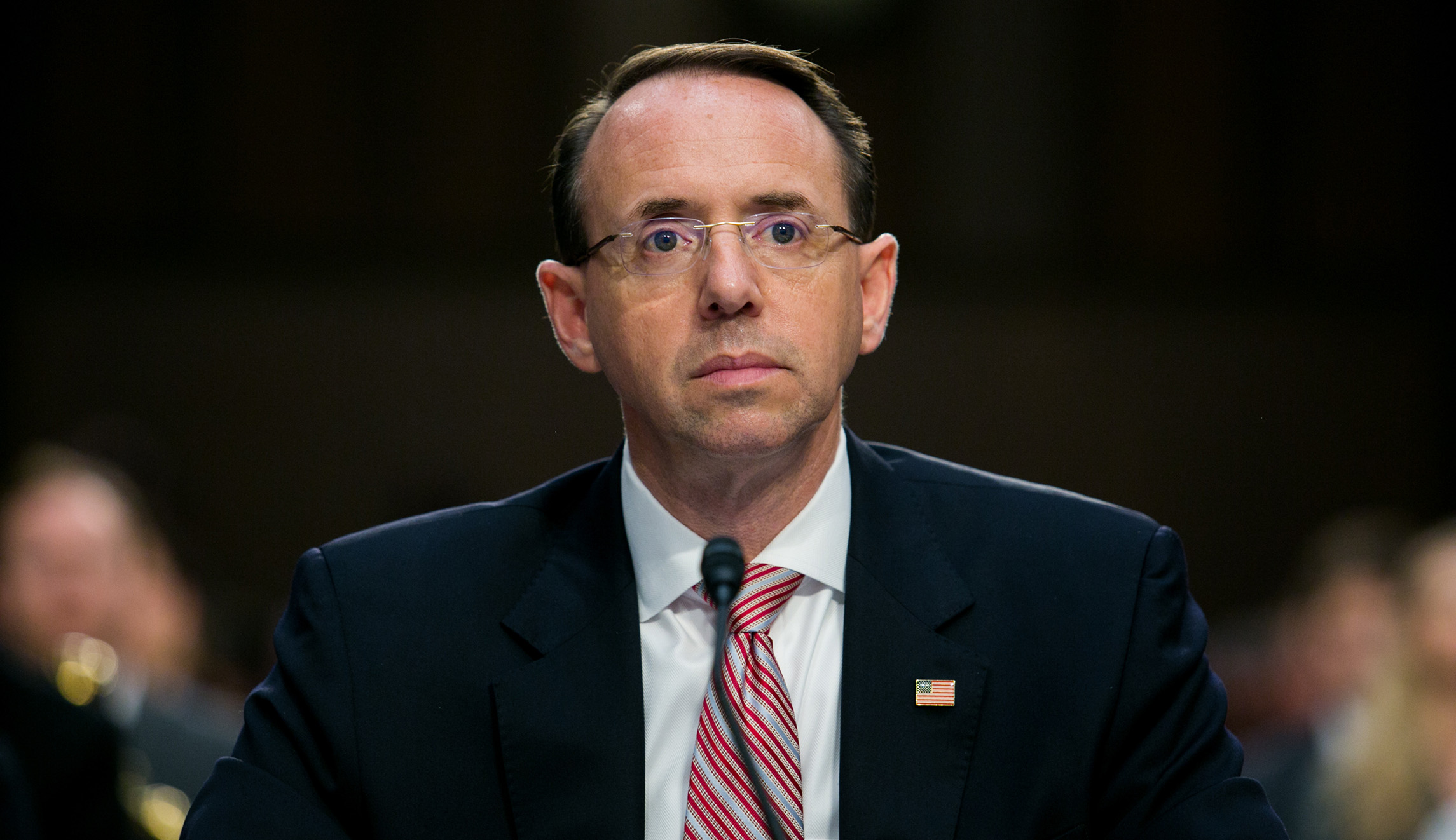 Rod Rosenstein said to be at peace with possibility of Trump firing him