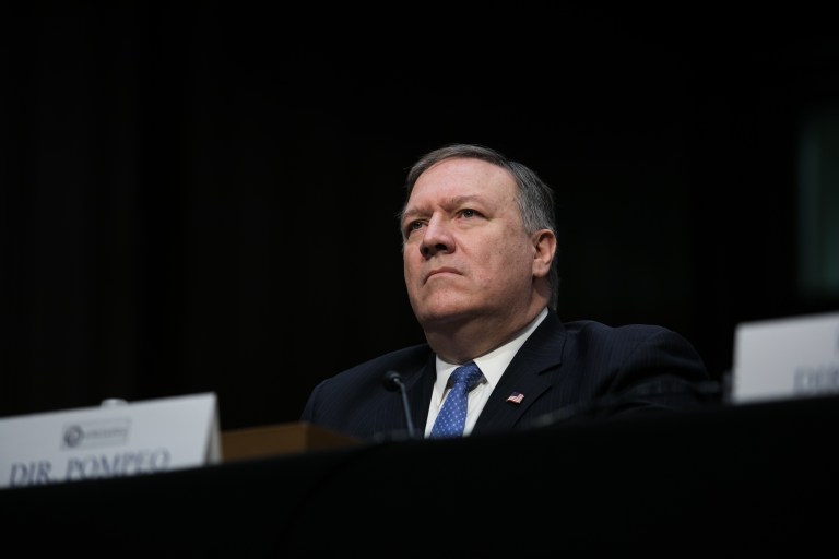 WATCH LIVE: Mike Pompeo testifies at secretary of state confirmation hearing