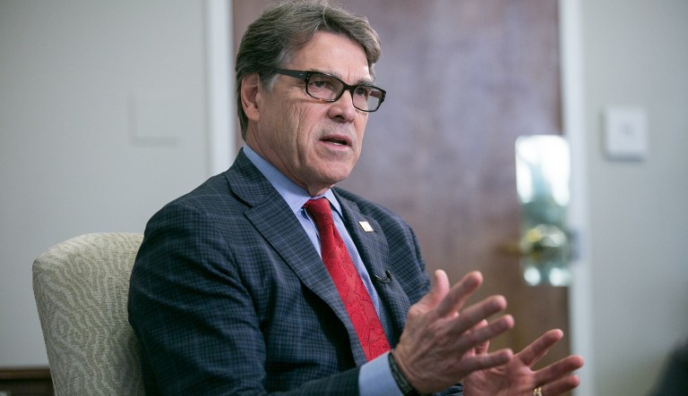 Rick Perry ‘quite comfortable’ world’s oil producers can pump enough to stop high prices