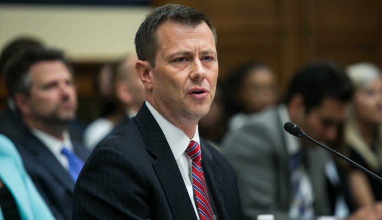Peter Strzok refuses to tell Jim Jordan how he got different versions of Trump dossier