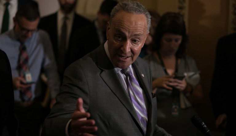 Chuck Schumer says Trump the ‘fly in the ointment’ in spending talks, warns against shutdown threats