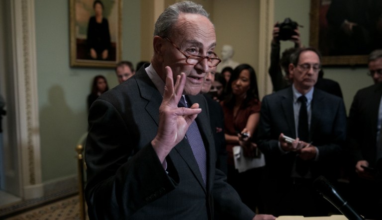 Chuck Schumer holds the line at $1.6 billion in border wall funding