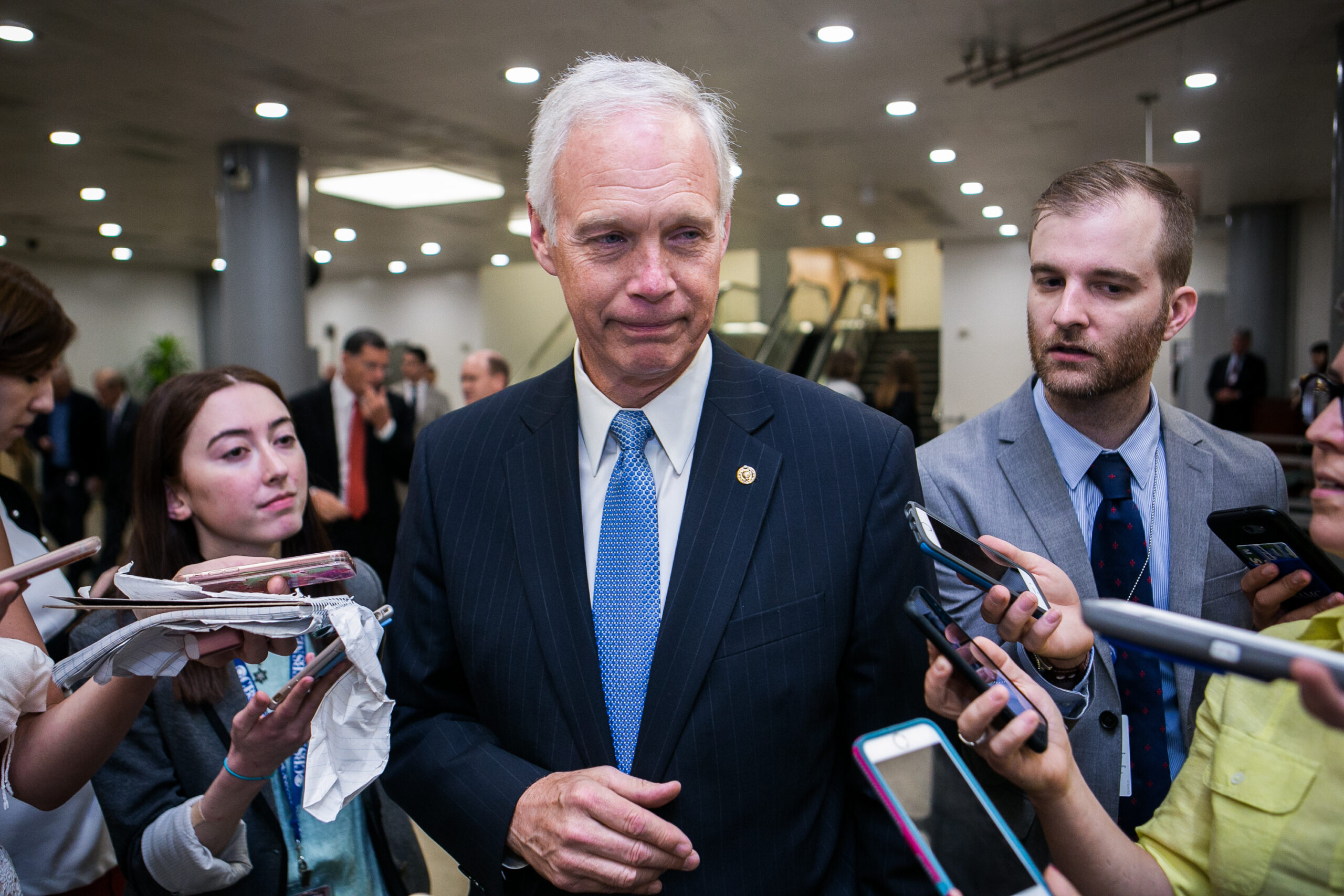 Ron Johnson: ‘Way too early’ to talk about endorsing Trump in 2020
