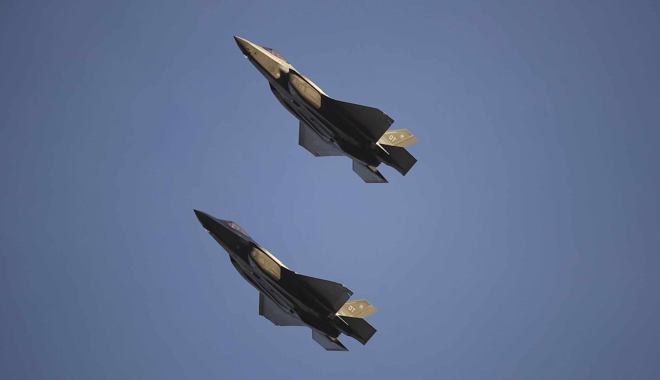 WATCH: Air Force fighter wings stage ‘elephant walk’ amid heightened tensions with Iran