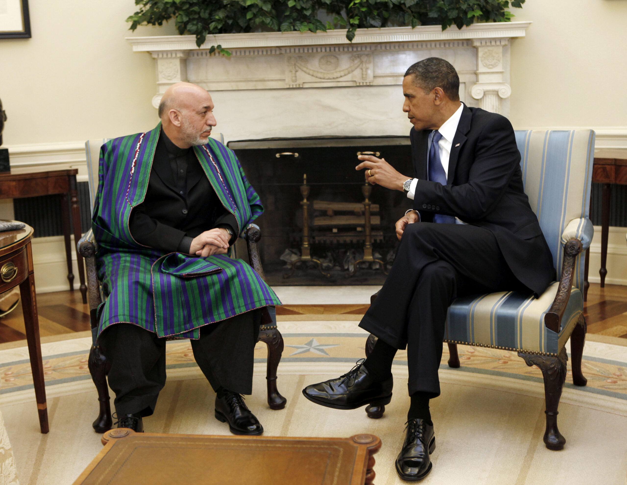 President Obama tells Afghan president that U.S. is preparing for total withdrawal post-2014