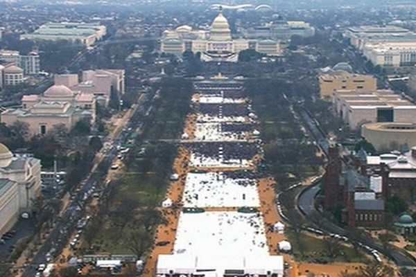 Trump inauguration crowd photos edited to make crowd appear larger: Report