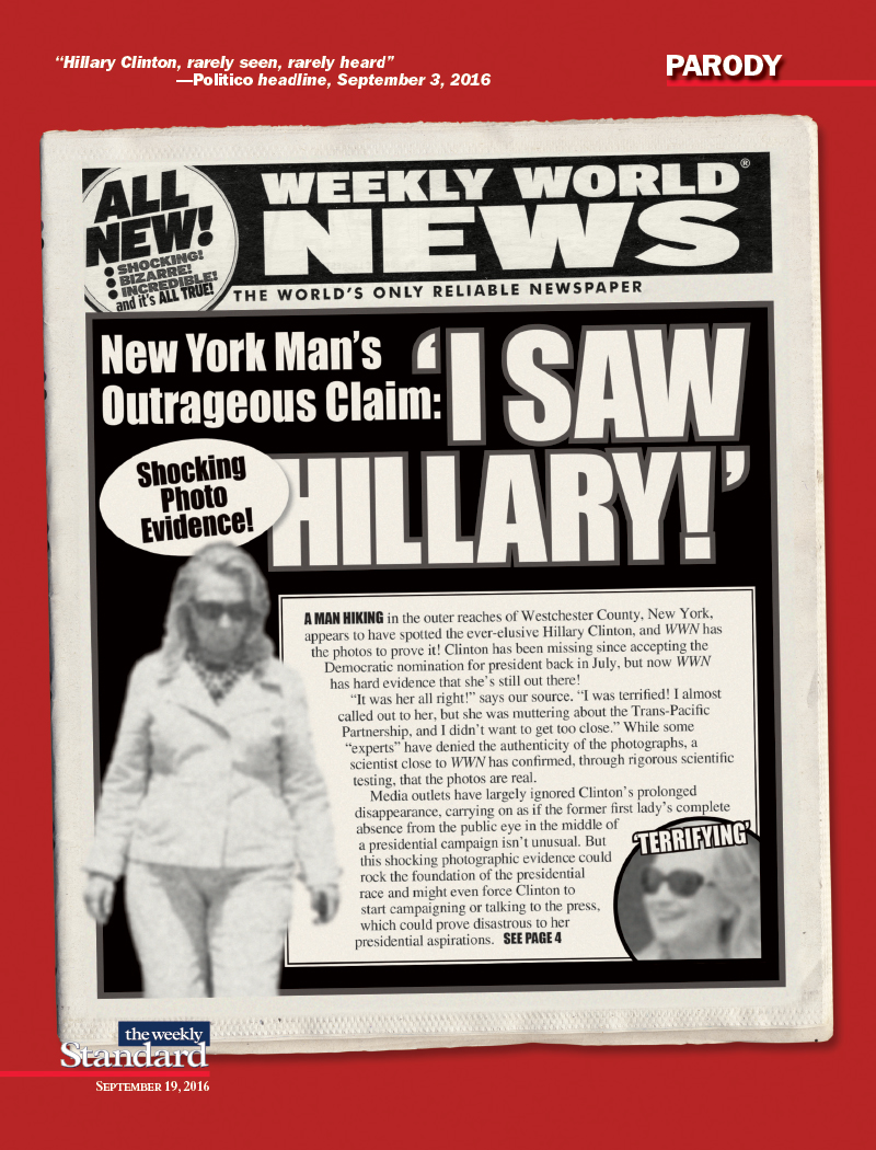 A Brief Glimpse of Hillary