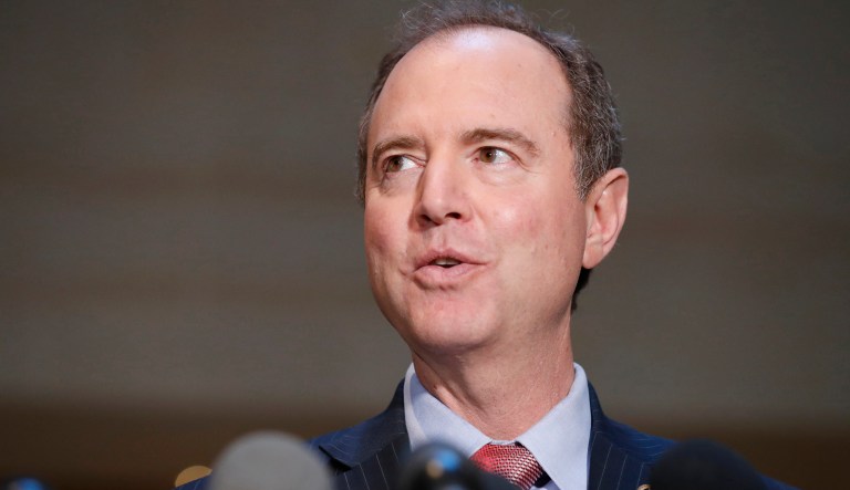 Schiff wasn't satisfied with that line of defense and went as far as to say Trump knew exactly what he was doing when he allegedly asked everyone to leave the room before discussing Flynn with Comey. (AP Photo/Alex Brandon)