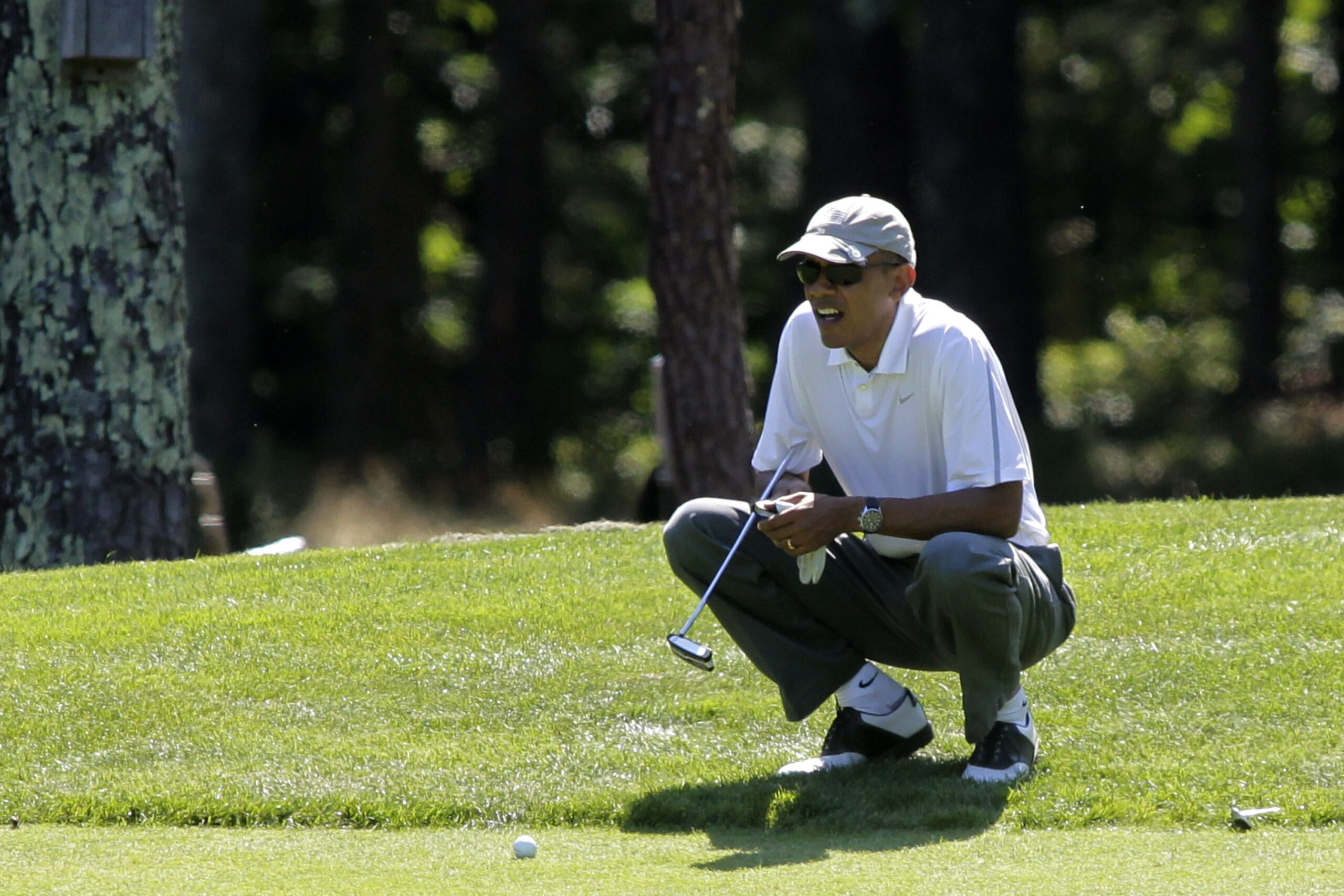Golf is not the answer, President Obama
