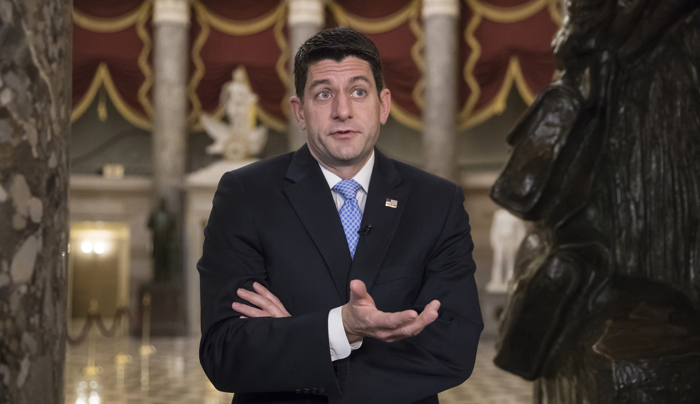 DCCC ad mocks Paul Ryan for touting woman’s $1.50 per paycheck tax cut