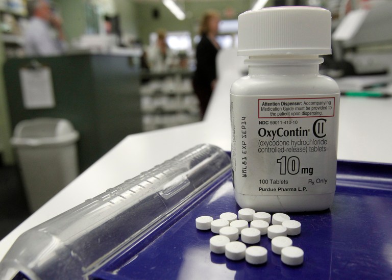 The epidemic's latest wave, one that involves synthetic opioids, is driving an even sharper spike in death totals. (AP Photo/Toby Talbot)