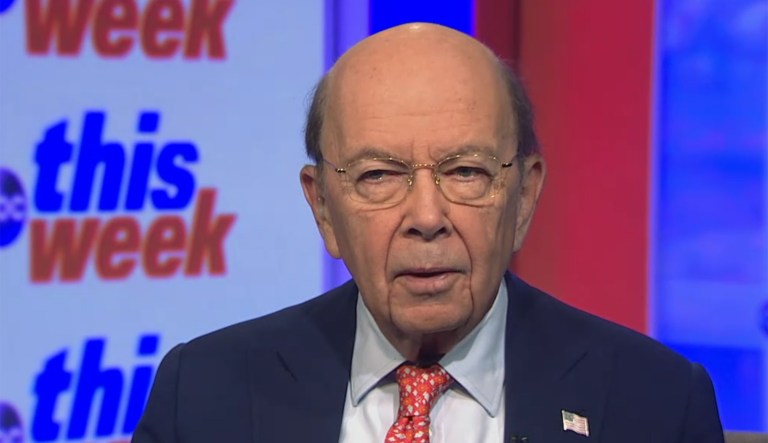 Commerce Secretary Wilbur Ross said the tariffs are a correction to concessions made to Germany and China, along with many other countries, in the wake of World War II that are no longer needed. (Image courtesy screenshot)