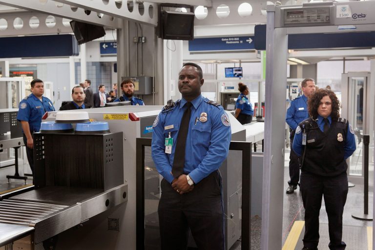 Some essential Homeland Security employees, like including airport screeners, would still have to report to work even if the department isn't funded. (Getty)