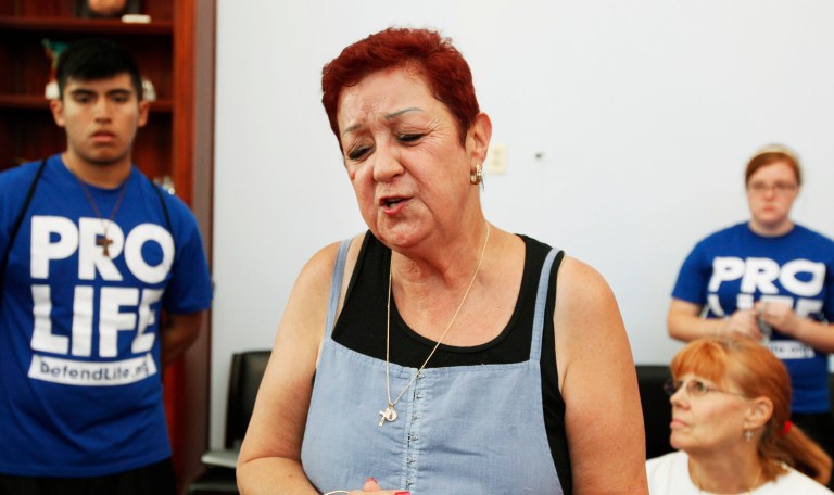 Norma McCorvey died Feb. 18 at the age of 69 due to a heart ailment at an assisted-living facility in Katy, Texas, according to a report Saturday. (AP Photo/Manuel Balce Ceneta)