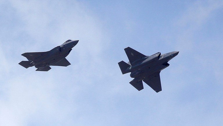 The tri-service F-35 is the most expensive weapons program in history. (AP Photo/Rick Bowmer, File)