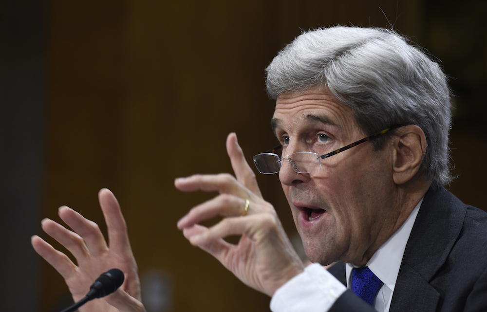 Kerry grows testy after lawmaker says Obama broke pledge on Cuba