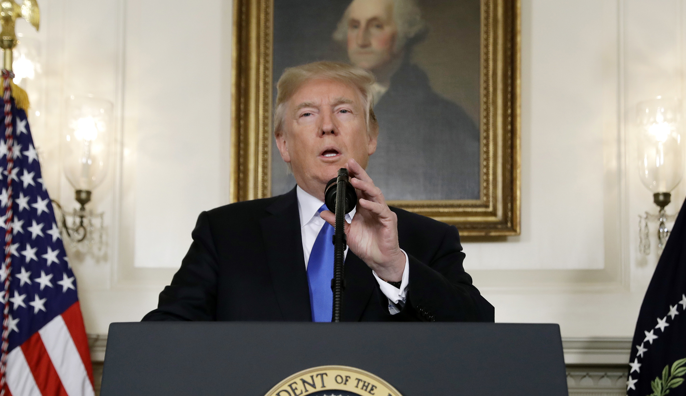 Trump delivers in Iran speech