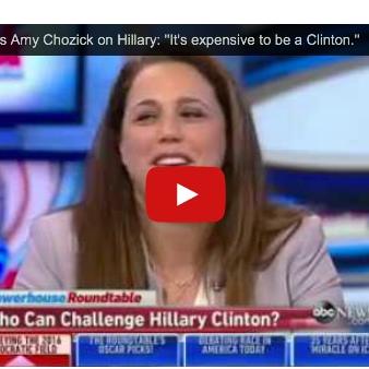 <i>New York Times</i> Hillary Reporter: ‘It’s Expensive To Be a Clinton’