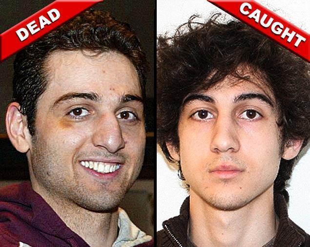 At left, alleged Boston Marathon bombers Tamerlan and Dzhokhar Tsarnaev came to the U.S. from Chechnya. Tamerlan was killed by police in a shootout. AP Photos
