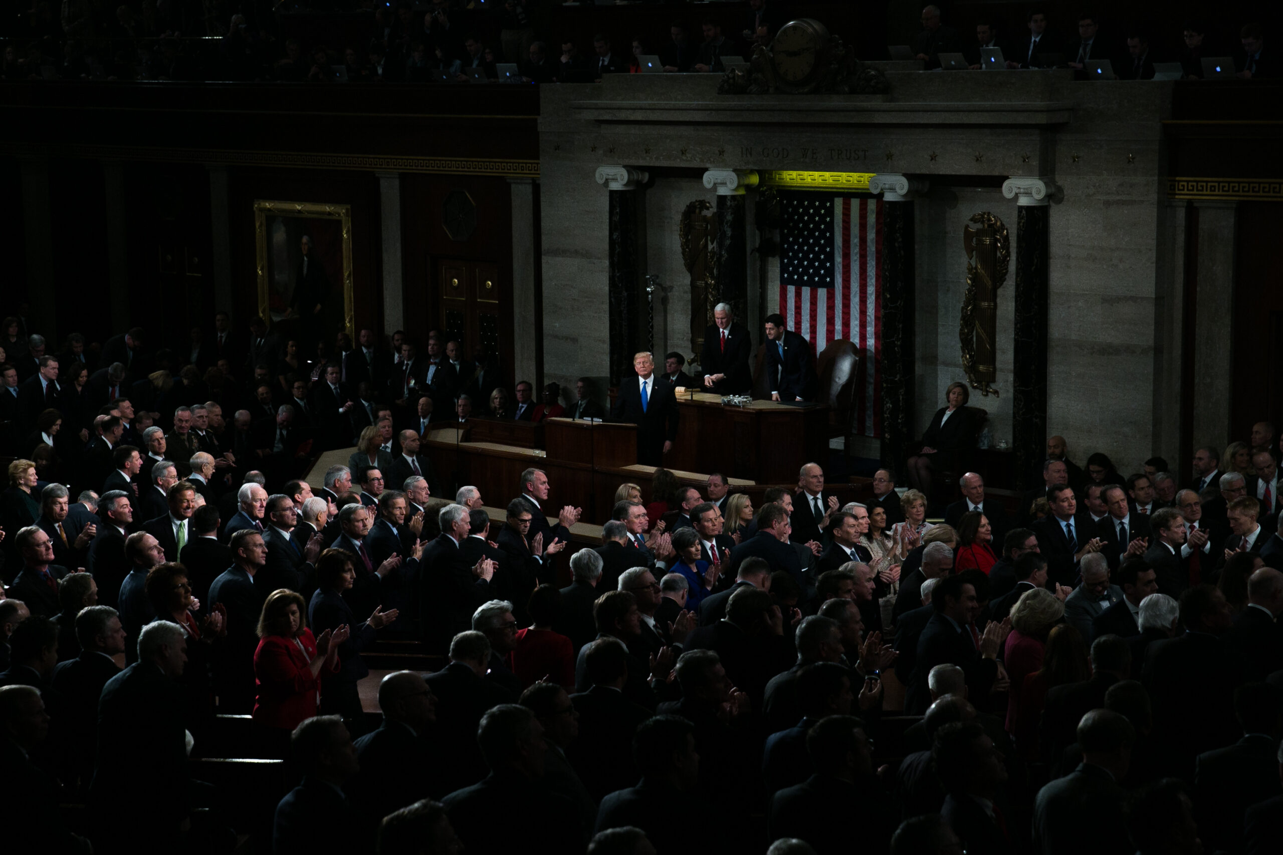 Three-quarters of Americans approved of Trump’s State of the Union: Poll