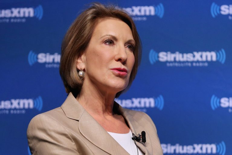 Republican presidential candidate Carly Fiorina stepped into the perilous politics of vaccinations on Thursday. (Getty Images)