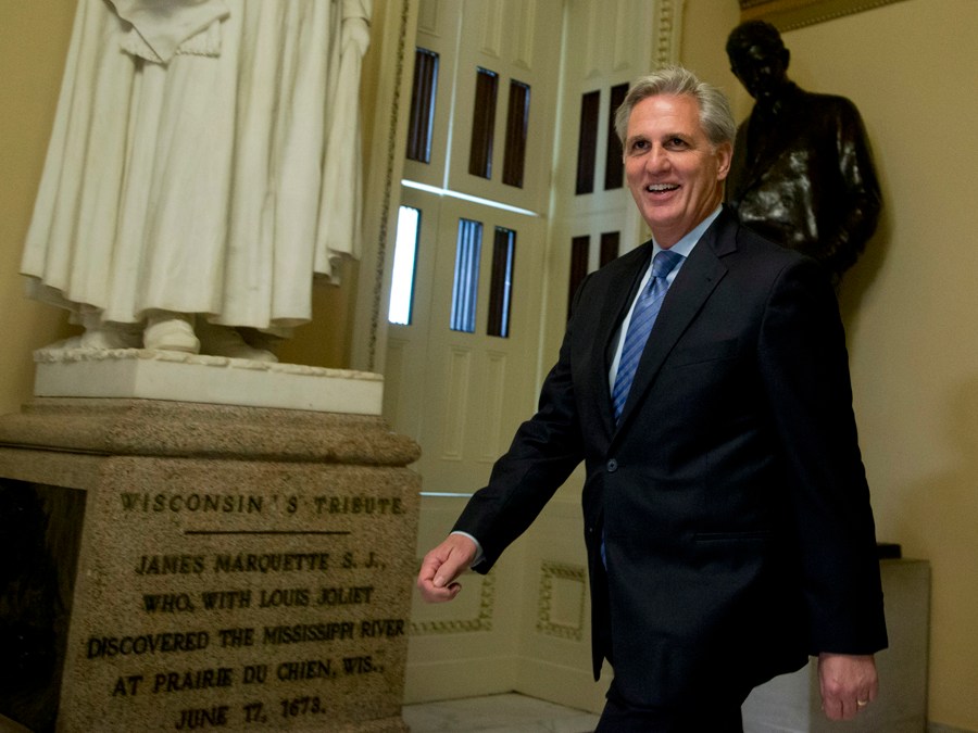 Kevin McCarthy: Kasich is ‘the very best’ but Trump is blocking him