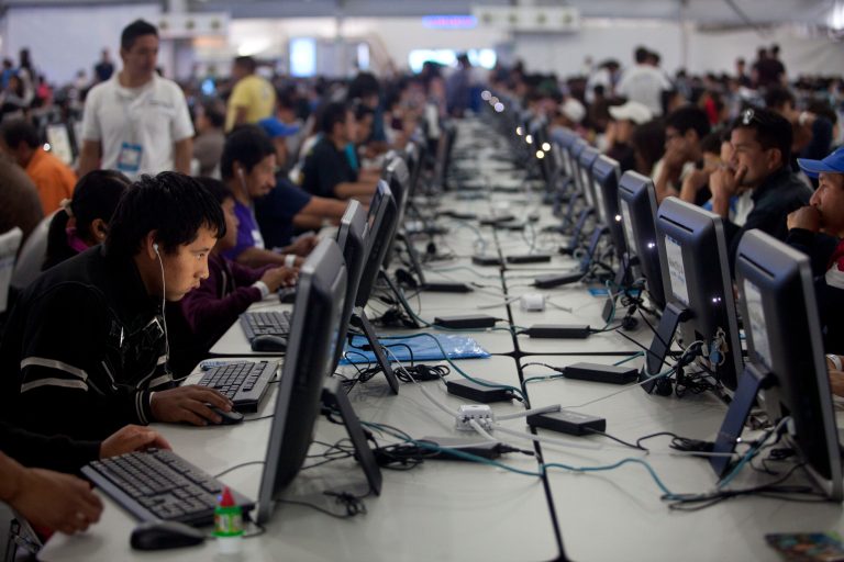 An equal percentage of adult men and women do not use the Internet, but the statistics show differences between races. (AP Photo)Â 