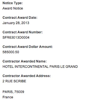 Biden’s One-Night Paris Hotel Tab: $585,000.50
