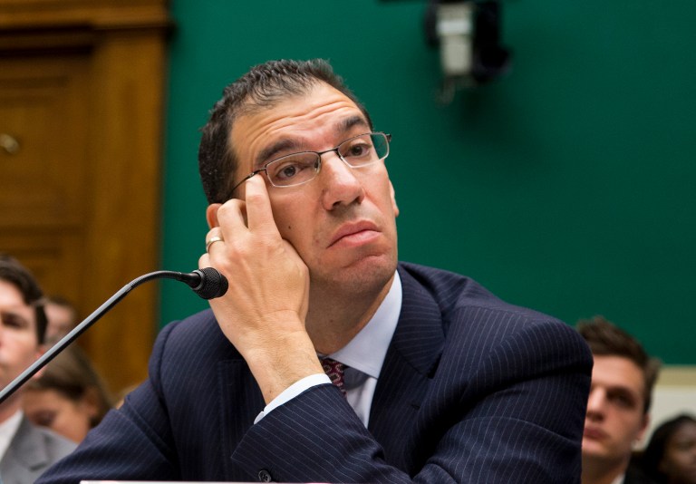 The House Energy and Commerce Committee issued a new report Tuesday that charged Andy Slavitt with misleading lawmakers over a question on grants extended to state-run Obamacare exchanges. (AP Photo/ Evan Vucci)