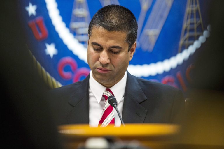 Supporters of net neutrality are already exploring legal options for challenging FCC Chairman Ajit Pai's proposed roll back of the Internet rules in court. (Zach Gibson/Bloomberg)