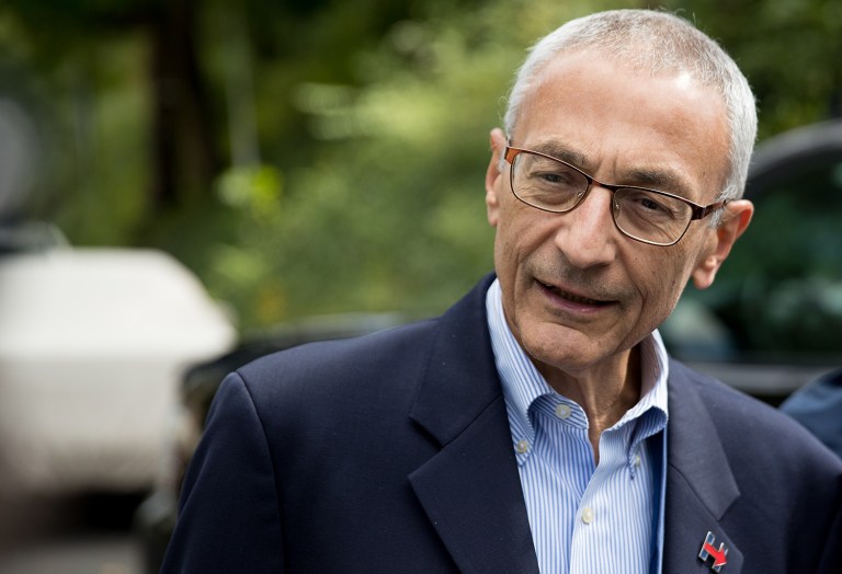 WikiLeaks released 2,086 additional emails obtained illegally from the inbox of John Podesta, Hillary Clinton's campaign chair. (AP Photo/Andrew Harnik)