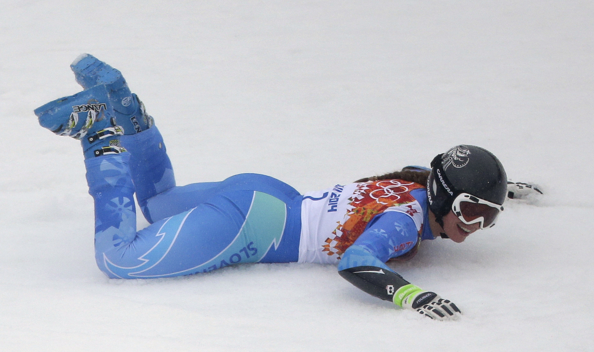 Slovenia’s Maze adds giant slalom to downhill gold