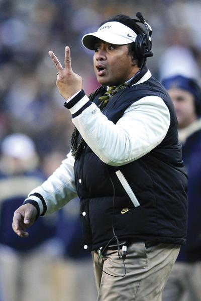 Nick Wass/AP
Ken Niumatalolo had his first losing season as coach at Navy, going 5-7.