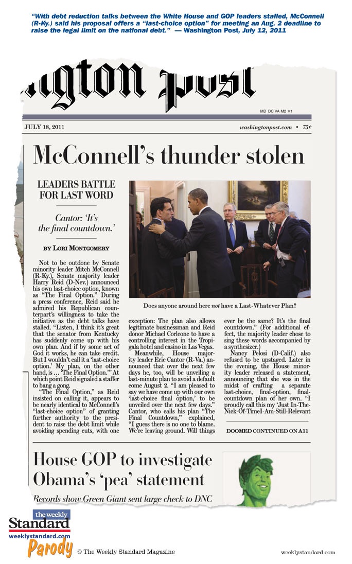 McConnell’s Thunder Stolen