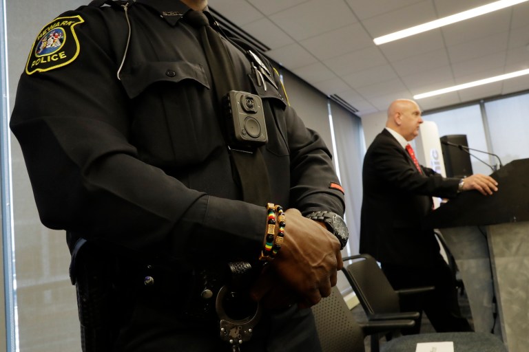 The latest legislation would also limit habeas relief for appeals of state court convictions against people who kill a law enforcement officer. (AP Photo/Julio Cortez)