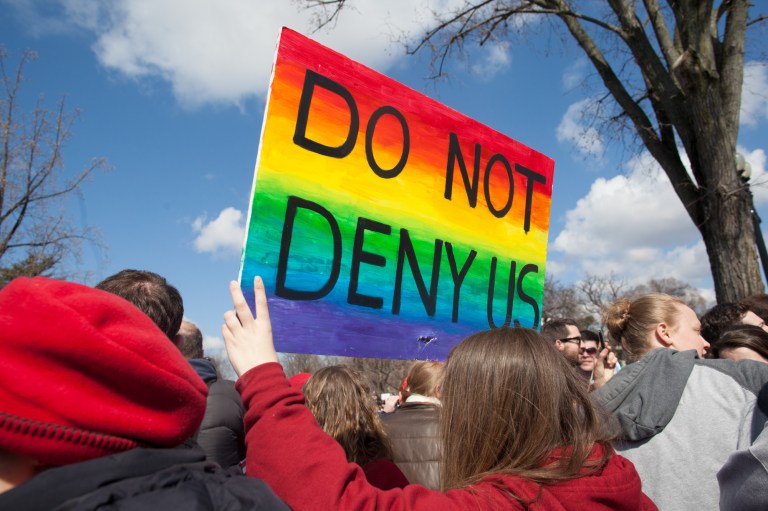 The Equal Employment Opportunity Commission has filed two lawsuits representing its first-ever complaints charging that companies violated the Civil Rights Act by discriminating against transgender people. (Graeme Jennings/Examiner)