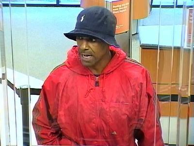 Surveillance footage captured an Alexandria bank robbery suspect, later identified as Michael Briscoe.  hoto courtesy of Alexandria police