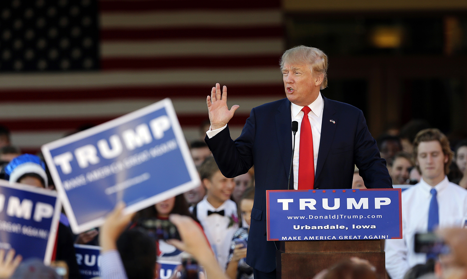 Trump opens up 15-point lead in critical Indiana