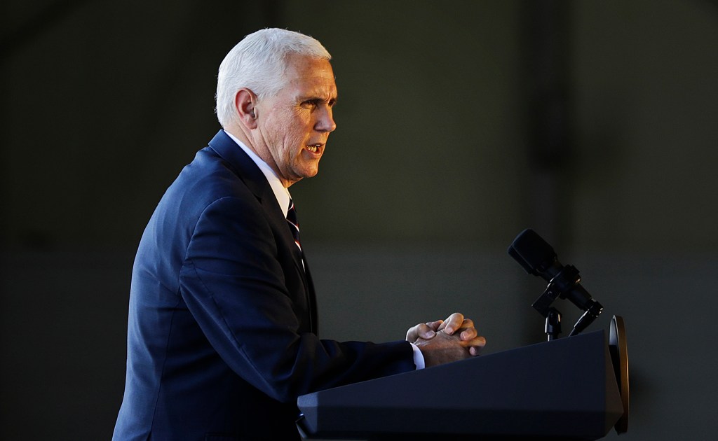 Mike Pence: Trump will roll back Johnson Amendment, but we must ‘pray for America’