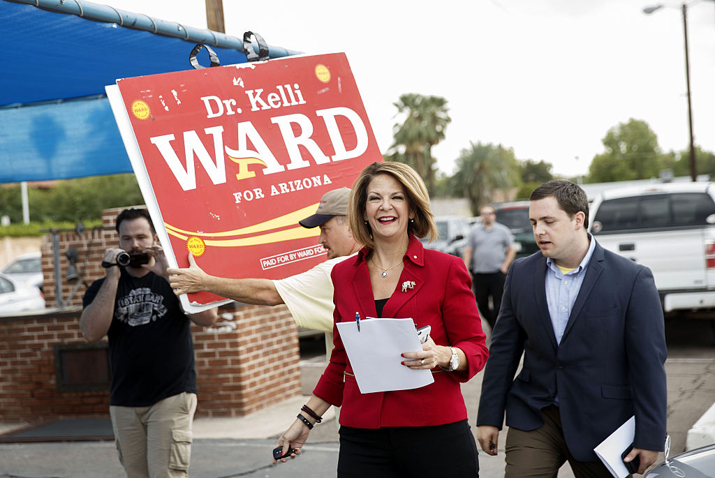 Kelli Ward Leads Martha McSally in Arizona Poll