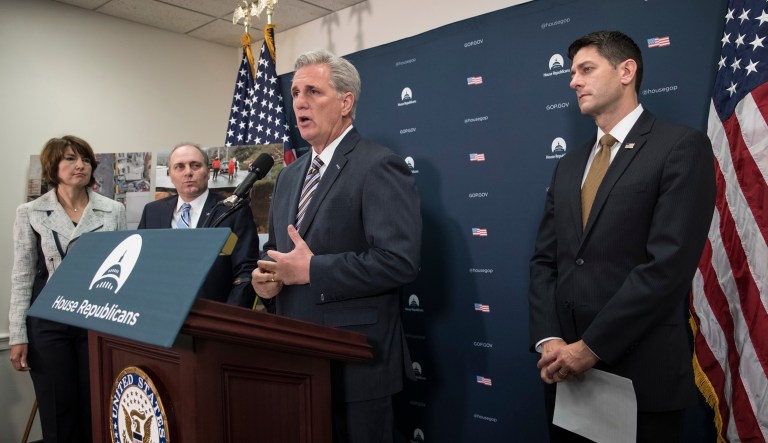The bill comes as House and Senate Republicans seek additional ways to punish Iran over its weapons program and terrorism without undercutting the nuclear deal with Iran. (AP Photo/J. Scott Applewhite)
