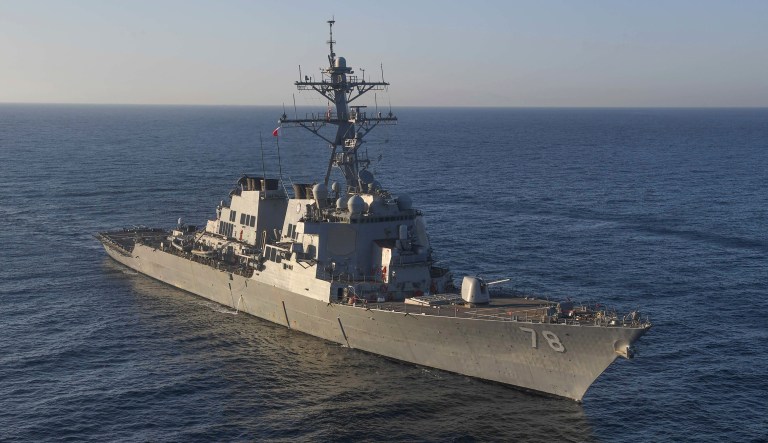 He agreed with John McCain on some major points, which should help his cause. (Mass Communication Specialist 3rd Class Ford Williams/U.S. Navy via AP)