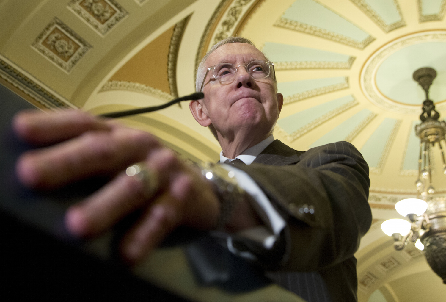 Reid: Polls that show Trump winning are wrong