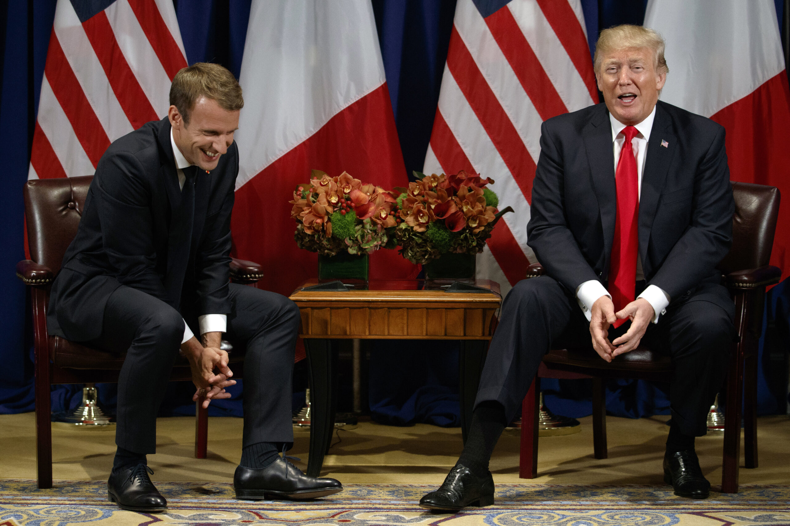 Europe’s Merkel, Macron, May less popular than Trump