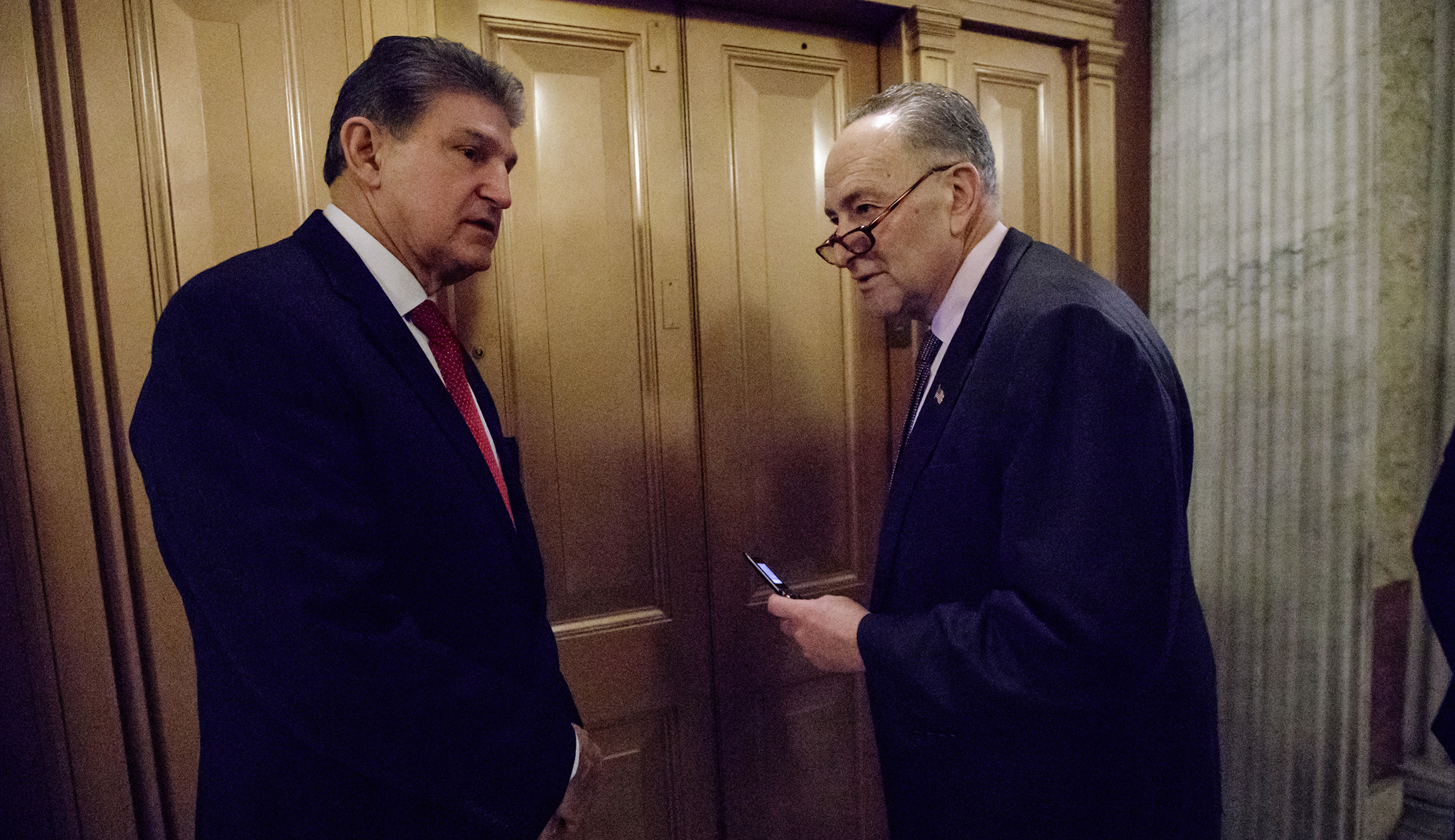 Schumer plays chicken with Manchin and Sinema with the Senate majority caught in the middle
