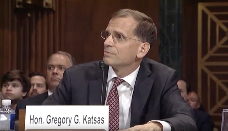 Katsas attracted criticism from Democrats because of his work on behalf of President Trump. (YouTube)