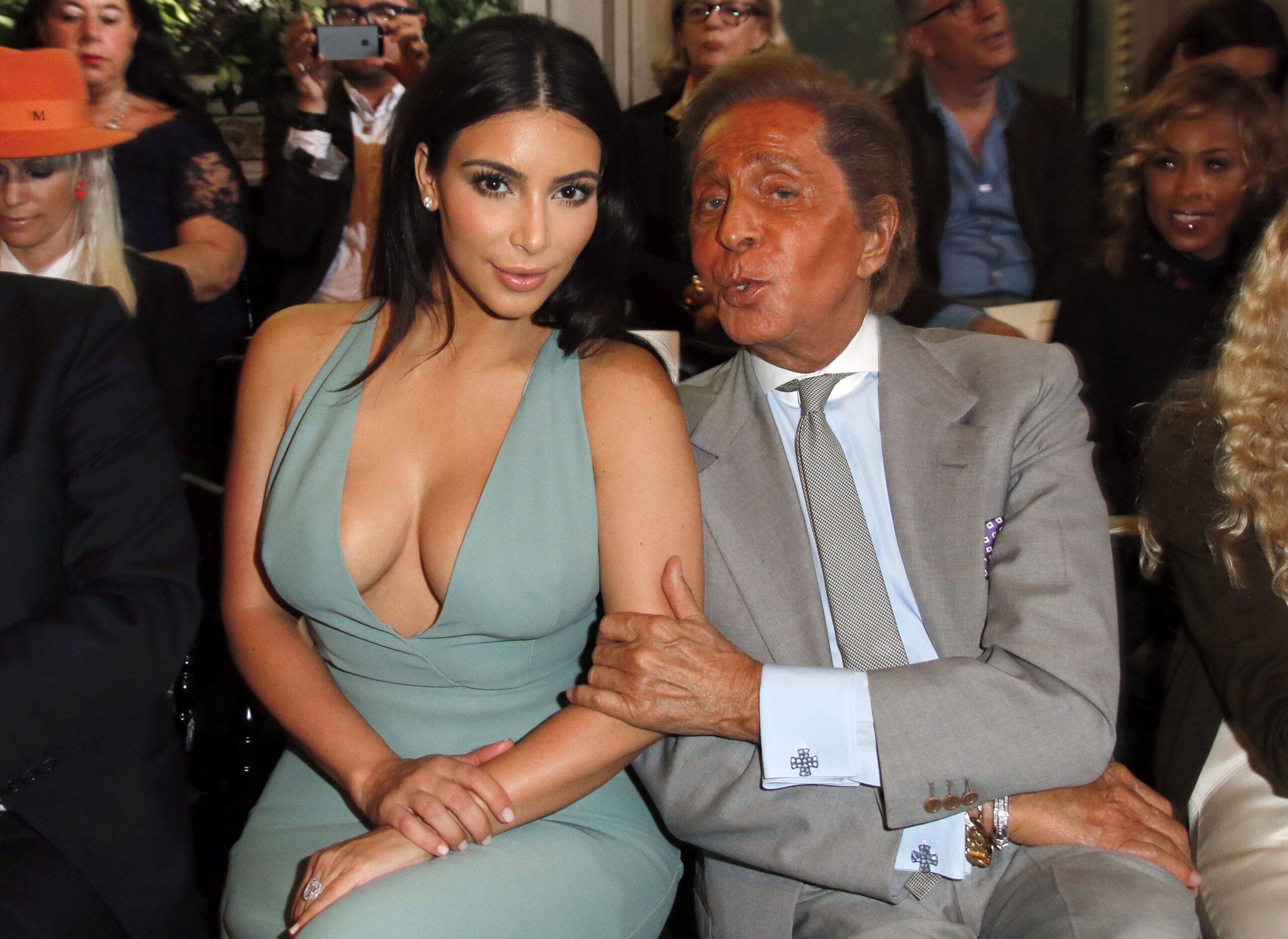 ‘Calm’ Kardashian joins Emma Watson at Valentino