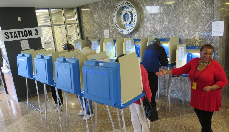 In less than a month, the U.S. Supreme Court will hear Gill v. Whitford, a politically charged gerrymandering case, and rule on whether Wisconsin's State Assembly map was intentionally drawn to favor one party over another. (AP Photo/Carrie Antlfinger)